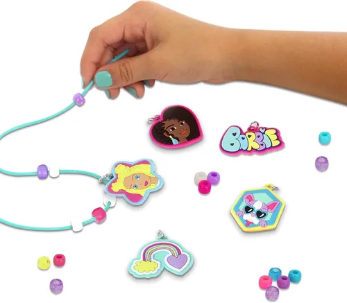 Vista 5 de Tara Toy - Juego de actividades para hacer collares de Barbie