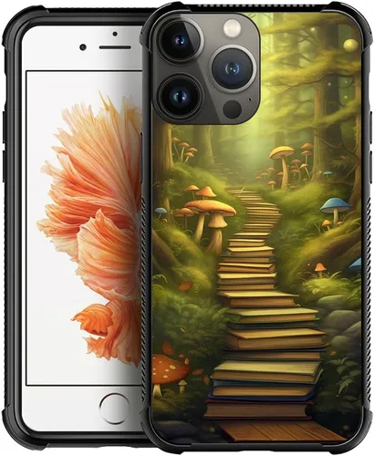 Vista 53 de Funda compatible con iPhone 13 Mini, diseño de elefantes africanos, a prueba de golpes, antiarañazos, carcasa trasera de policarbonato duro