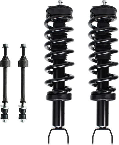 Vista 41 de Detroit Axle - Kit de 4 piezas de puntales delanteros para Toyota Highlander 2001 2002 2003, enlaces de barra antivuelco estabilizadores y puntales