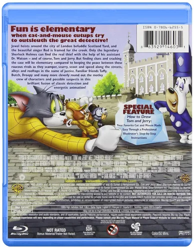 Vista 2 de Tom and Jerry Meet Sherlock Holmes (Blu Ray) Blu-ray