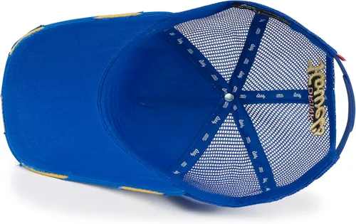 Vista 5 de ililily Gorra de béisbol vintage con bordado de Howels de alta calidad