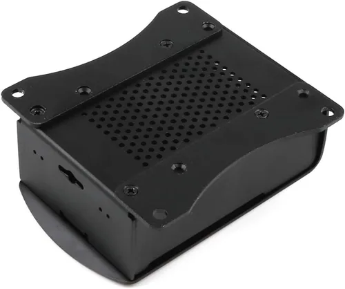 Vista 8 de MakerFocus Raspberry Pi - Funda con ventilador, carcasa de aleación de aluminio Raspberry Pi 3B+ con disipador de calor y destornillador para RPi 3B