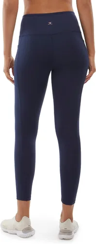 Vista 3 de Danskin Legging de doble cepillado 78 para mujer, Múltiple