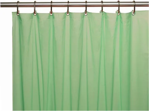 Vista 20 de Forro para cortina de regadera, resistente, de vinilo de 12 calibres con ojales de metal, elegante