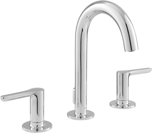 Vista 9 de American Standard 7105801.295 Studio S - Grifo de baño amplio con manijas de palanca, níquel cepillado