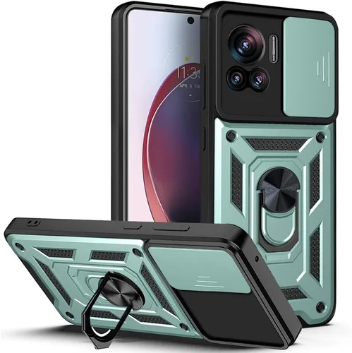 Vista 65 de Compatible con carcasa de soporte Infinix Zero Ultra 5G, con cubierta de lente de cámara deslizante compatible con funda Infinix Zero Ultra 5G Negro