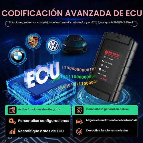 Vista 5 de Escáner Autel MaxiCOM MK908 II: MS906 PRO MS906MAX MP900BT MS908S3
