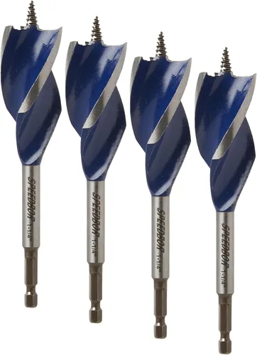 Vista 9 de IRWIN SPEEDBOR 3041021 - Broca, 1-1/2 pulgadas x 6 pulgadas, color negro
