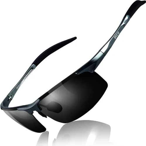 Vista 108 de Duco - Gafas de sol deportivas polarizadas para hombre con protección UV 8177s
