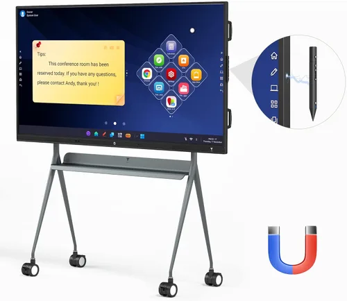 Vista 2 de Clicker para presentaciones de PowerPoint, TIBURN Presentation Clicker USB C tiene Spotlighting, Highlighting, Magnifying, Air Mouse, Mark