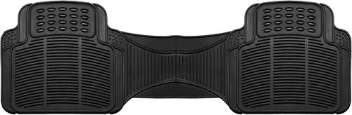 Vista 20 de FH Group Alfombrillas para Piso de Automóvil - Alfombrillas de Piso de Goma Resistente para Automóviles, Juego Trasero de Ajuste Universal