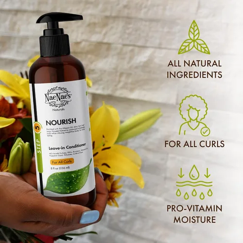 Vista 2 de Nae Nae's Acondicionador sin enjuague Naturals Nourish