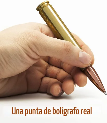 Vista 5 de Bolígrafo táctico recargable calibre 50, dorado