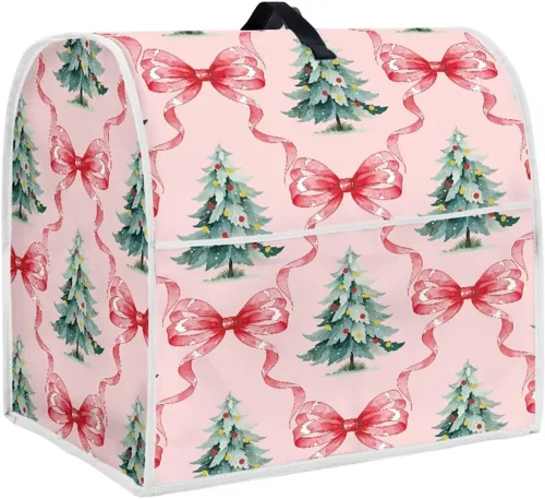 Vista 10 de Funda para batidora de Navidad para Kitchen Aid de 4.5 a 5 cuartos de galón, cubiertas antipolvo para electrodomésticos pequeños de hombre de Un