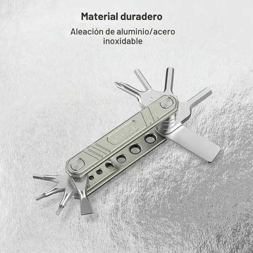 Vista 6 de SMALLRIG Herramienta plegable universal multiherramienta para videógrafos, juego de herramientas con nueve herramientas funcionales incluidas