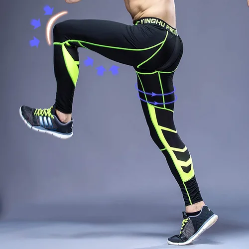 Vista 2 de Juego de 4 o 5 piezas de ropa de entrenamiento para hombre, gimnasio, correr, fitness, pantalones de compresión, camisa, camisa de manga larga