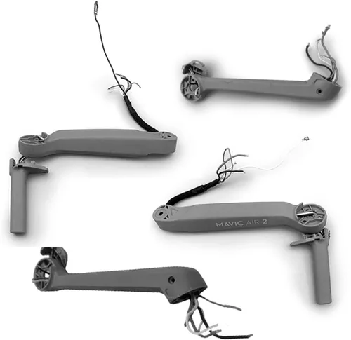 Vista 3 de SeiZed Drone Parts Arm Shell Without Motor Cable Arm Cover Repair Parts Replacement for D-JI Mavic Air 2 (Color : 1pair Front)