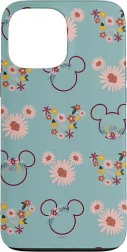 Vista 23 de Funda con estampado de flores y margaritas de Mickey Mouse para iPhone 16 Disney