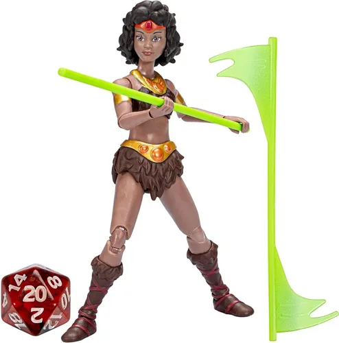 Vista 2 de Mazmorras y Dragones Clásicos de Dibujos Animados Figura de Acción Diana la Acróbata de 6 Pulgadas de Escala, Dibujo Animado D&D de los 80s, Incluye