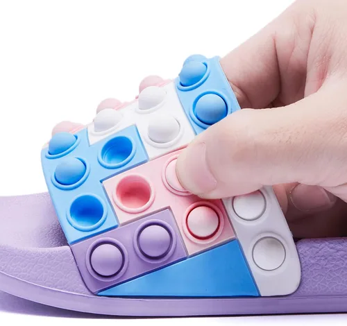 Vista 3 de Engtoy Kid Boys Girls Slides Sandals For Kid Unisex Child Slippers Lightweight Non-slip Open Toe Comfy Shower Beach Funny Slide Sandals