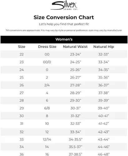 Vista 5 de Silver Jeans Co. Jeans ajustados de tiro medio Suki para mujer, Ind
