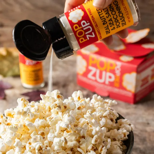 Vista 6 de Popzup Kit de palomitas de maíz Movie Time - Microondas
