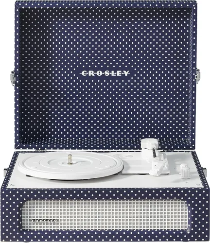 Vista 17 de Crosley CR8017B-DU Voyager Tocadiscos, Dune Duna