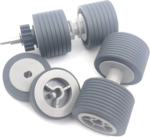 Vista 4 de Kit de rodillos separadores de frenos para pastillas de escáner compatible con Fujitsu fi-6400 fi-6420 fi-6800 PA03575-K011 PA03575-K012 PA03575-K013