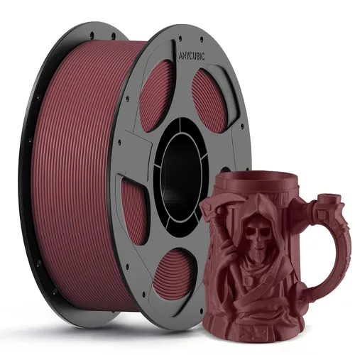 Vista 72 de ANYCUBIC - Filamento PLA para impresora 3D de 1.75 mm (1/16 pulgadas), RFID, precisión dimensional de +/- 0.02 mm, bobina de 2.2 libras), color 0.2