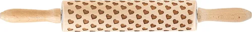 Vista 11 de Mrs. Anderson's Baking Rodillo en relieve, diseño de cachemira, madera de haya europea