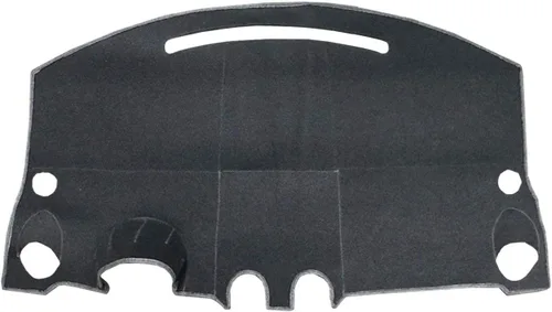 Vista 6 de Cubierta de alfombra para salpicadero compatible con VW Volkswagen Beetle VW3 1998-2009 (gris)