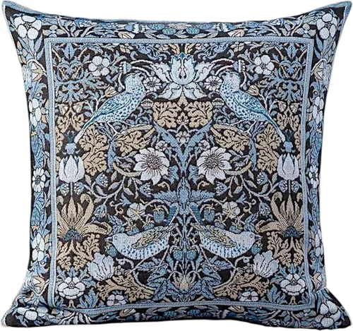 Vista 10 de STP GOODS Almohada de tapiz, almohada decorativa, decoración bohemia perfecta para sofá, sala de estar, dormitorio, cojín de sofá de 18 x 18