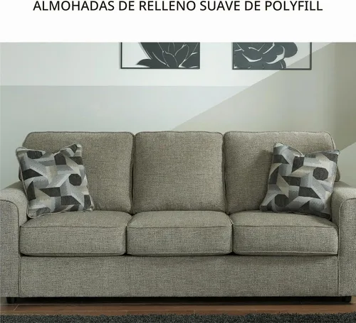 Vista 10 de Signature Design by Ashley Sofá Cascilla Casual, Gris Claro