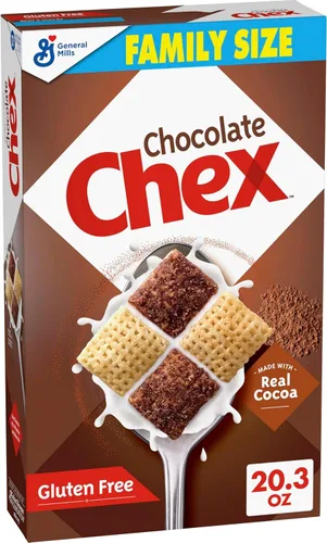 Vista 12 de Cereal de Arándanos Chex, Cereal para el desayuno sin gluten, hecho con grano integral, 12 onzas 0.35 onzas de grano entero por porción, buena