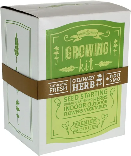 Vista 2 de Kits de inicio de semillas para jardín de interiores - cultivo de hierbas culinarias, medicinales y de té - comienza con el cultivo al aire libre