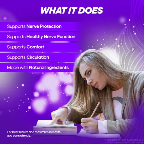 Vista 4 de NervoLyn - Suplemento oficial de Nervo Lyn Advanced Nervo Lyn Fórmula premium con ingredientes naturales para comodidad nerviosa, equilibrio