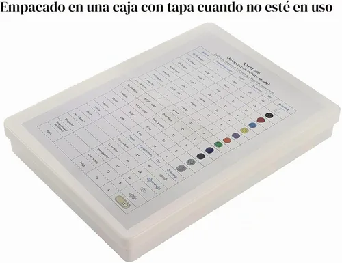 Vista 2 de YOPAY Kit de modelo molecular de 240 piezas, modelo de estructura molecular de química orgánica e inorgánica, 86 átomos y 153 eslabones y 1