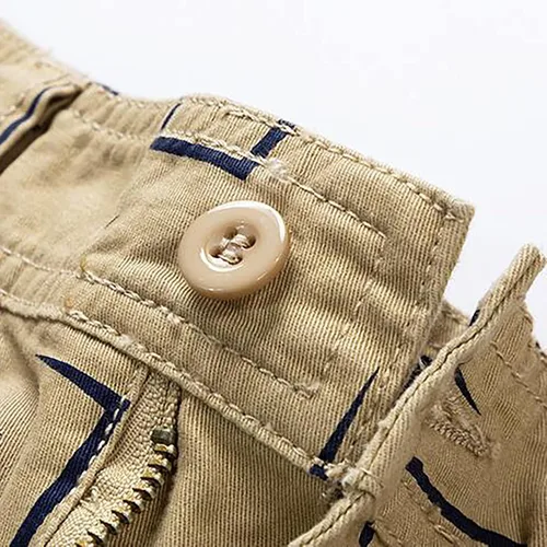 Vista 5 de Men Cargo Shorts Classic Fit Lightweight Ripstop Pants Tactical Outdoor Work Short Trousers with Multi Pocket