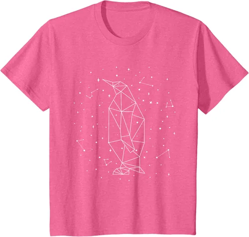 Vista 58 de Sternbild Penguin Constellation Emperor Sea Bird Penguin Camiseta Negro