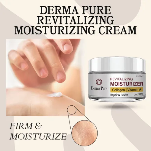 Vista 5 de Avaivy Derma Pure - Crema facial hidratante revitalizante Derma Pure