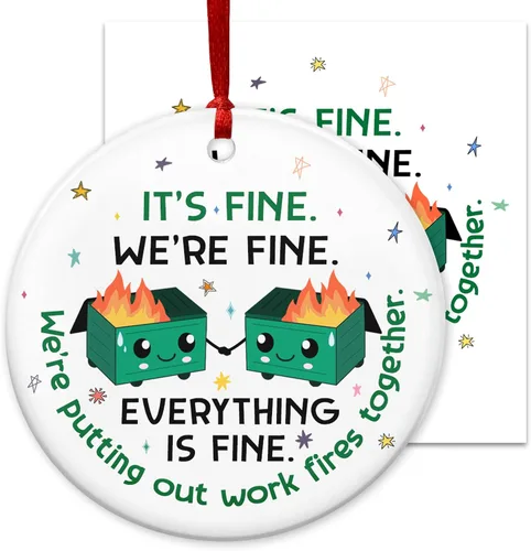 Vista 12 de Regalos inspiradores para mujeres, hombres, adornos de Navidad, cumpleaños, regalos inspiradores para amigos, compañeros de trabajo, ideas de regalo