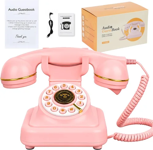 Vista 9 de Libro de invitados de audio para teléfono de boda: graba mensajes de audio personalizados con el libro de visitas, una forma personal y conveniente