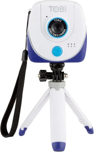 Vista 8 de Little Tikes Tobi 2 Director's - Cámara digital de alta definición para fotos y videos, pantalla verde, selfies, temporizador automático, trípode