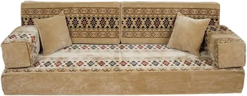Vista 4 de arabicsofa Cojines Majlis de piso tradicionales: asientos modulares Diwan seccionales