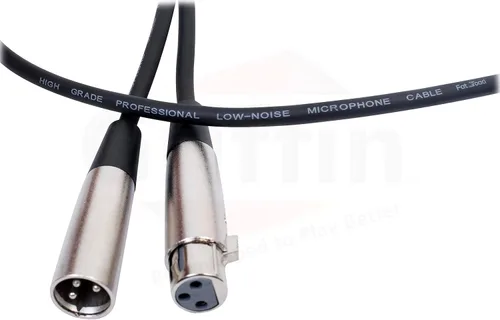 Vista 8 de GRIFFIN Soporte de micrófono con brazo de pluma, cable XLR y clip de micrófono (serie StageLOCK) – Soporte de trípode para estudio, karaoke