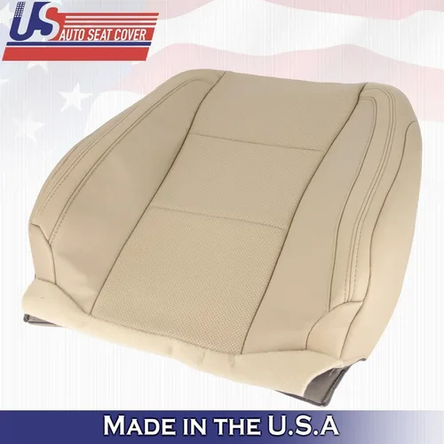 Vista 5 de U.S.AutoSeatCover 2016 para Ford F150 Lariat Driver & Passenger Top Perf Fundas de asiento de cuero marrón