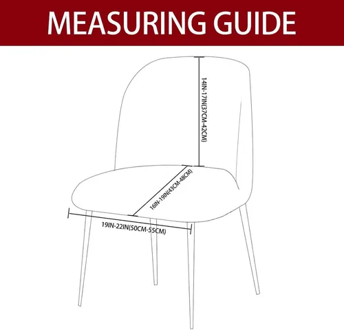 Vista 6 de XMNTG Juego de 4 fundas elásticas de jacquard gris para silla de comedor, con respaldo curvado, fundas para silla de acento modernas de mediados