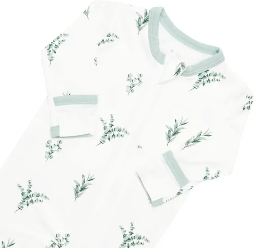 Vista 79 de KYTE BABY Pies unisex con cierre de cremallera, rayón hecho de bambú, 0-24 meses