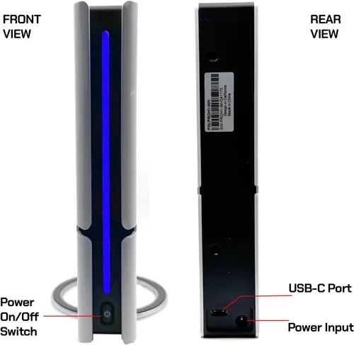 Vista 8 de Avolusion PRO-H1 Series 14TB 7200RPM USB 3.2 Gen2 (10Gbps) Disco duro externo (para PC de escritorio Windows o MacOS)