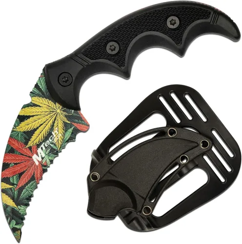 Vista 4 de Mtech USA MT-20-63BK-MC M Tech MT2063BK-Brk Hoja fija negra
